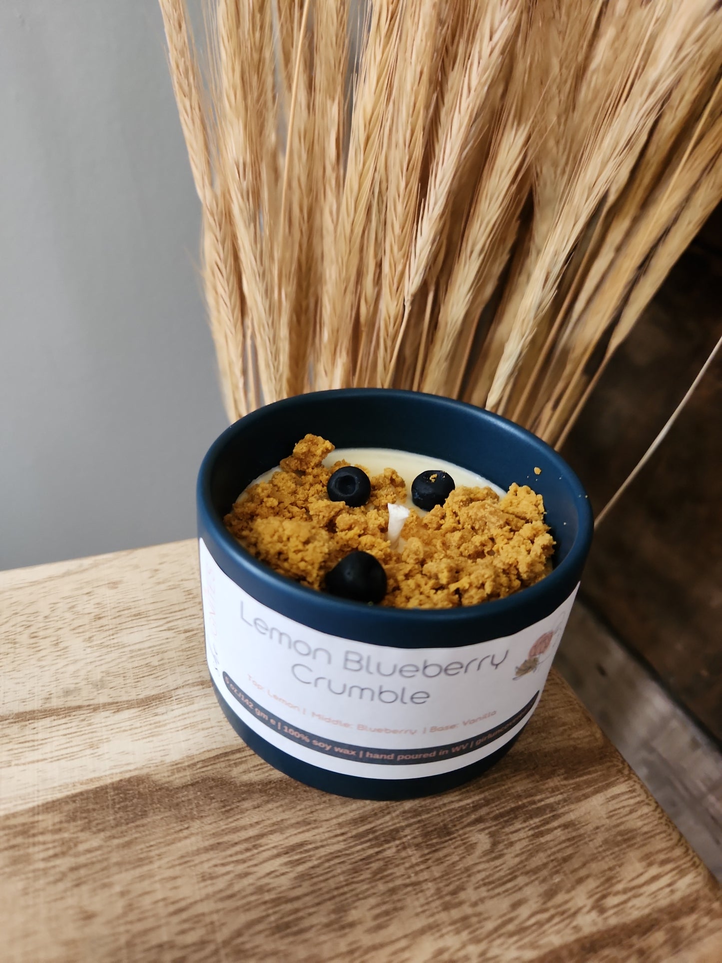 Lemon Blueberry Crumble